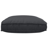 Cushion Black 120 x 80 x 12 cm Oxford Fabric 42001572