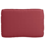 Cushion Wine Red 120 x 80 x 12 cm Oxford Fabric 42001574
