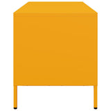 TV Cabinet Mustard Yellow 68x39x43.5 cm Cold-rolled Steel 851319