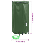 ZNTS Water Tank with Tap Foldable 380 L PVC 156012