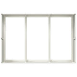 Planter White 120x80x40 cm Steel 860746