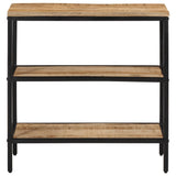 Console Table 70x35x70 cm Solid Rough Wood Mango 374072