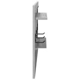 Wall-Mounted Coat Rack with Shelf Grey Sonoma 90 x 10 x 50 cm 874520