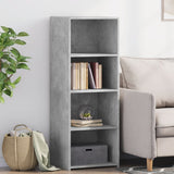 Highboard Concrete Grey 45x41x124 cm Engineered Wood 846393