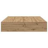 Storage Bed Frame Artisan Oak 150 x 200 cm Engineered Wood 3335388