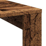 Coffee Table Old Wood 100x100x35 cm Engineered Wood 856690
