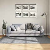 Shaggy Rug PAMPLONA High Pile Modern Grey 140x200 cm 375257