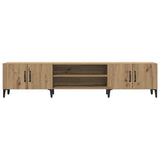 TV Cabinet Artisian Oak 180x31.5x40 cm Engineered Wood 857144