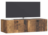 Wall-Mounted TV Cabinet Wall-mounted Old Wood 78.5 x 31 x 30 cm 898043