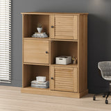 Bookcase VIGO 90x35x114.5 cm Solid Wood Pine 353181