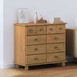 Chest of Drawer ASKIM Brown 91 x 40 x 79 cm Solid Pine wood 4105421