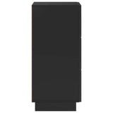 Sideboard Black 33.5 x 34.5 x 75 cm Engineered Wood 8011514