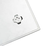 Wall Mounted Magnetic Board Glass 80x60 cm 285390