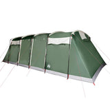 Family Tent Tunnel 10-Person Green Waterproof 94619