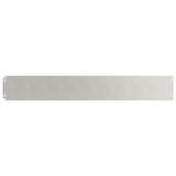 Lawn Edgings 30 pcs 15x103 cm Stainless Steel 865988