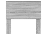 Headboard with Headboard Grey Sonoma 75 cm Engineered wood 887831