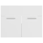 ZNTS Bathroom Furniture Set White Engineered Wood 3071315