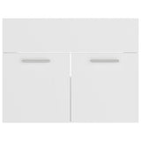 ZNTS Bathroom Furniture Set White Engineered Wood 3071315