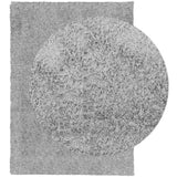 Shaggy Rug PAMPLONA High Pile Modern Grey 200x280 cm 375261