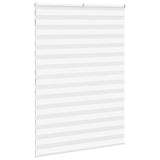 Zebra Blind White 165x200 cm Fabric Width 160.9 cm Polyester 4014794