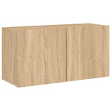 TV Cabinet Wall-mounted Sonoma Oak 80x30x41 cm 836956