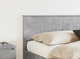 Headboard Concrete Grey Engineered wood 888422