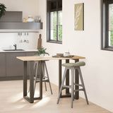 Bar Table Legs T-Shaped 2 pcs Black 60x35x cm Steel 4013083