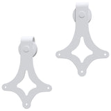 Sliding Door with Hardware Set 70x210 cm Solid Wood Pine 3203161