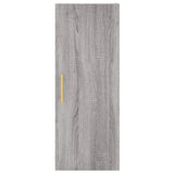 Wall Mounted Cabinet Grey Sonoma 34.5x34x90 cm 828850