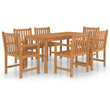 Garden Dining Set Natural Teak 3059940
