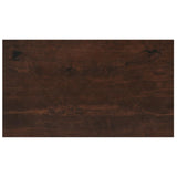 Window Sills 2 pcs Dark Brown 80x 40 x 2 cm Solid Beech Wood 42048320