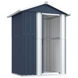 ZNTS Garden Shed Anthracite 126x97.5x177 cm Galvanised Steel 316235