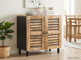 Storage Cabinets Pattern Pattern 60 x 33 x 75 cm Natural 4018846