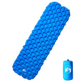 Inflating Camping Mattress 1-Person Blue 190x58x6 cm 4007115