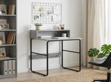 Desk with Storage Grey Sonoma 60 x 50 x 91 cm 8008017