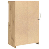 LED Sideboard Artisan Oak 60.5 x 37 x 100 cm Engineered Wood 863016