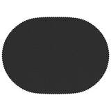 Table Cloth 5 pcs Oval Dark Grey 130 x 180 cm 42040506