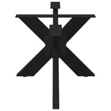 Coffee Table Leg Spider Shape Black 98x58x cm Steel 4013108