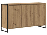 Side Cabinet Artisian Oak 96.5 x 30 x 75 cm Engineered Wood 886611