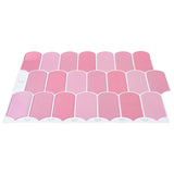 Feather Tile 50 pcs Pink 30 x 30 cm Polyurethane and PET 42046212