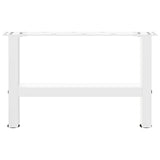 Coffee Table Legs White 2 pcs 50x cm Steel 4013261