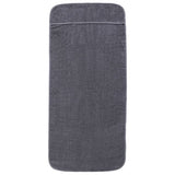 Beach Towels 4 pcs Anthracite 60x135 cm Fabric 400 GSM 3157054