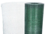 Chicken Wire Fence Galvanised Steel 1x25 m Green 140440