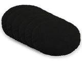 Cushion Cover 6 pcs HEERLEN Black 60 cm Boucl 922950