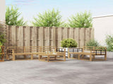 Outdoor Sofa Set 6 pcs White 3386068