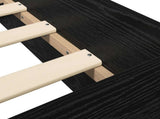 Bed Frame with Storage Black Oak 80 x 200 cm Engineered Wood 3429619