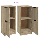 Sideboard Sonoma Oak 30x30x70 cm Engineered Wood 811175