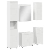 Bathroom Furniture Set TULUM 5 pcs White 60 x 34 x 63 cm 3398054