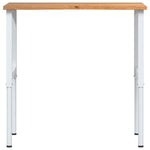 Workbench Light Brown 100x60x cm Solid Wood Oak 3309719