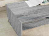Coffee Table Grey Sonoma 100 x 50 x 40 cm Engineered Wood 8000289